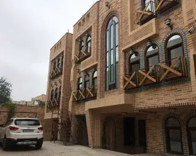 نمای هتل بوتیک ایدهآل در اردبیل
