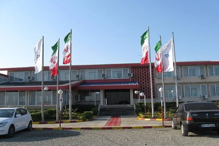 نمای هتل جهانگردی بندر انزلی در بندر انزلی