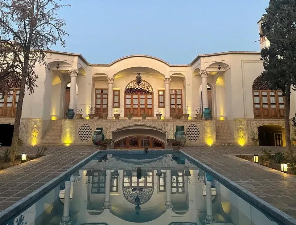 نمای هتل عمارت ماندگار کاشان در کاشان