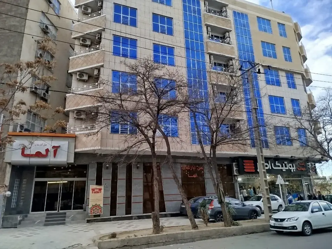 نمای هتل آپارتمان آلما مشهد در مشهد