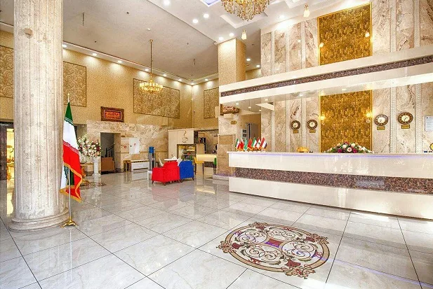 نمای هتل آپارتمان سامرا مشهد در مشهد