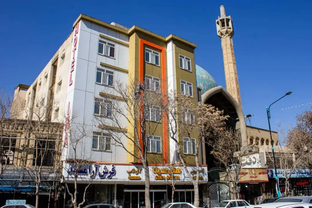 نمای هتل سینا مشهد در مشهد