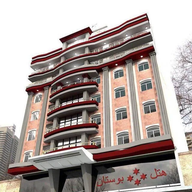 نمای هتل بوستان سرعین در سرعین