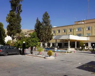 نمای هتل پارک سعدی شیراز در شیراز