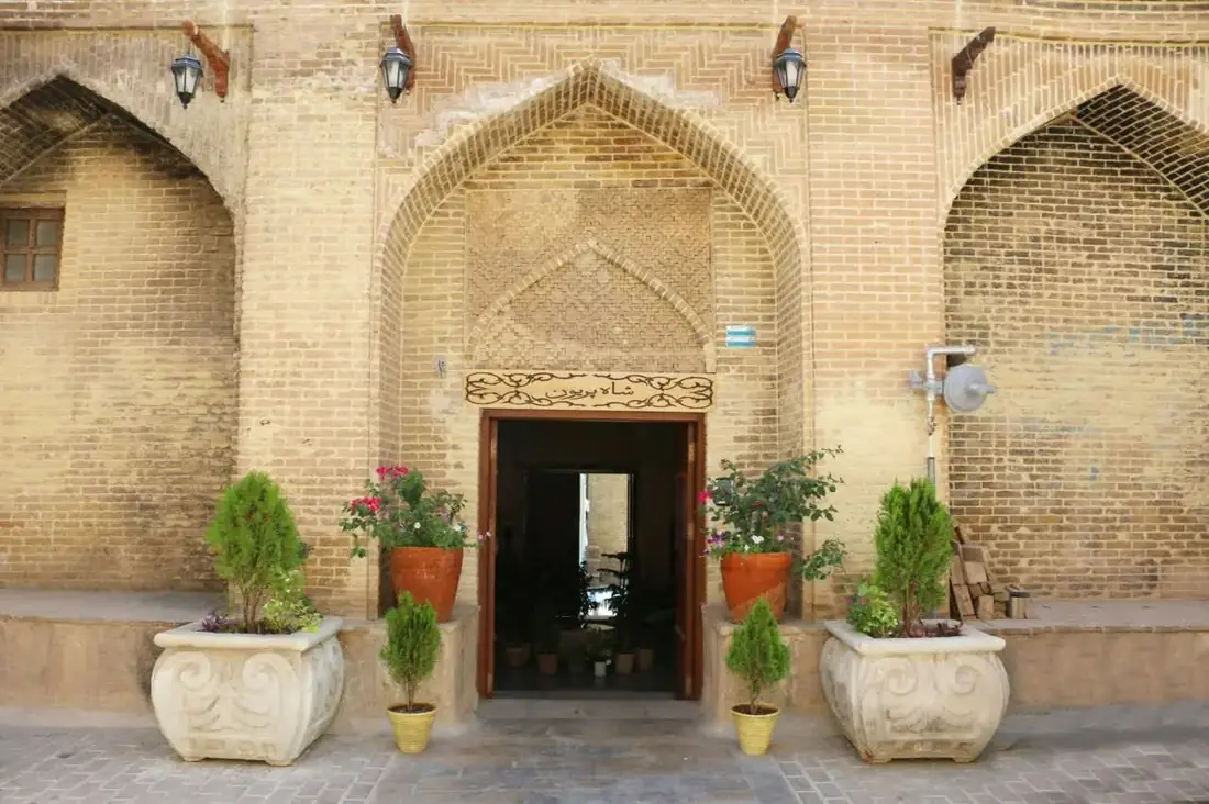 نمای هتل بوتیک شاه پریون شیراز در شیراز