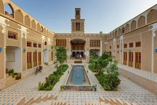 نمای هتل بوتیک سنتی عمارت مالمیر یزد در یزد