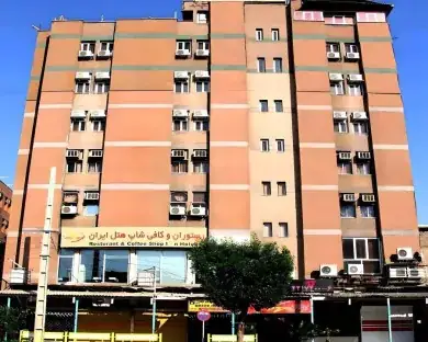نمای هتل ایران اهواز در اهواز