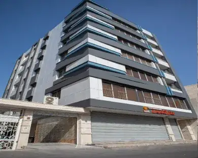 نمای هتل آپارتمان آنامیس بندرعباس در بندرعباس