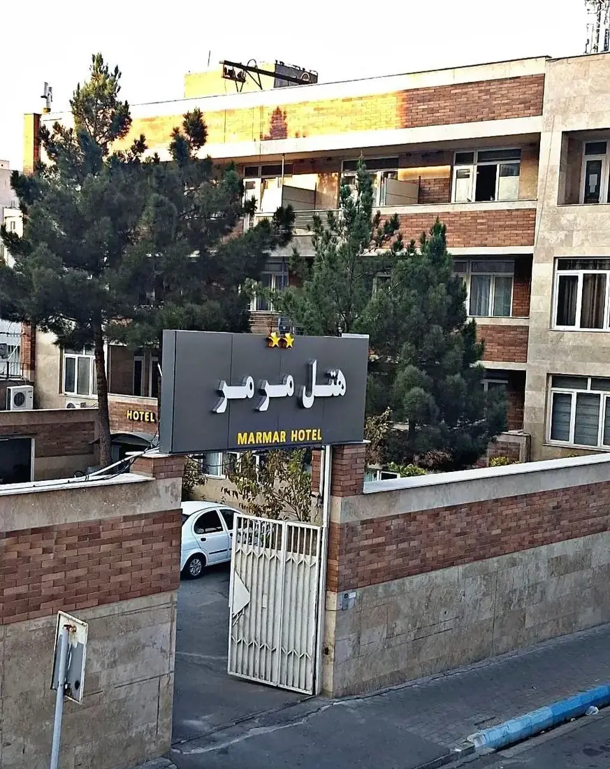 نمای هتل قصر مرمر تبریز در تبریز